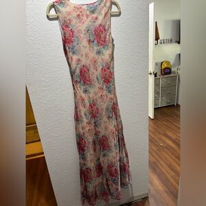 Chadwicks Y2K Floral Maxi Dress